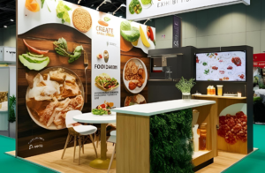 Food exhibition stall
